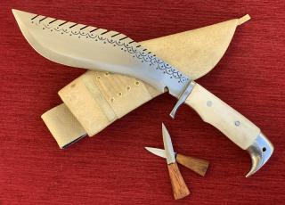Hand-forged Gurkha American Eagle Dragon Spine Khukuri Khukri Kukri Knife 8 Inch